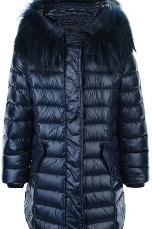 Стеганое пальто с натуральным утеплителем Freedomday 51545 купить с доставкой