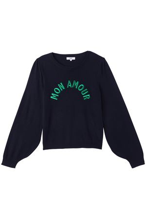 Пуловер с круглым вырезом, с вышивкой, PEREGRINE Suncoo 122081 купить с доставкой