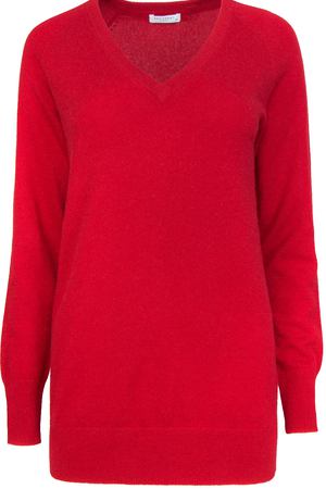 Кашемировый пуловер EQUIPMENT Equipment U10-S002 Красный купить с доставкой