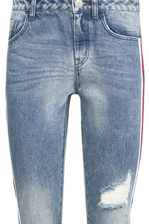 Прямые джинсы  ONE X ONE One Teaspoon 20294 Синий купить с доставкой
