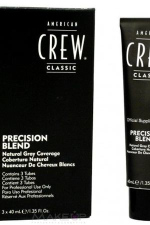 AMERICAN CREW 2/3 краска для седых волос, темный натуральный / Precision Blend 3*40 мл American Crew 7206675000 купить с доставкой