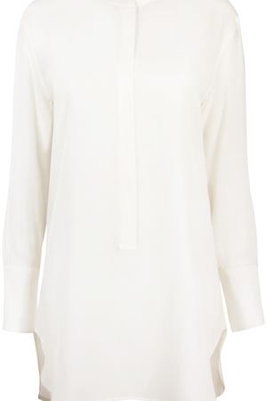 Шелковая блуза EQUIPMENT Equipment Q23-E319/д.р/пугов Белый купить с доставкой