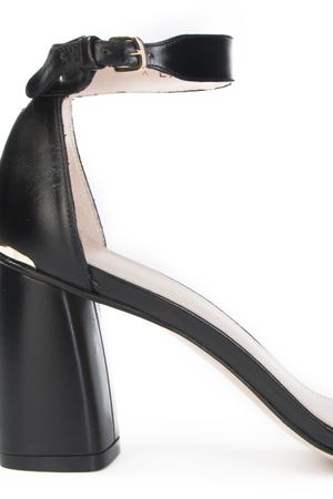 Кожаные босоножки Stuart Weitzman Stuart Weitzman xl91487 partlynu black Черный