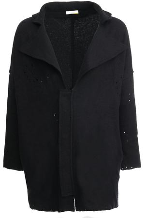 Шерстяное пальто Manostorti MNSTU17I80 Черный купить с доставкой