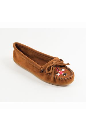 Мокасины кожаные MINNETONKA 206463