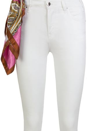 Хлопковые джинсы TRAMAROSSA Sartoria Tramarossa Grace B050 W01 Белый вариант 3 купить с доставкой