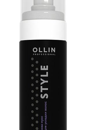 OLLIN PROFESSIONAL Аква мусс сильной фиксации для укладки / Aqua Mousse Strong STYLE 150 мл Ollin Professional 721487 купить с доставкой