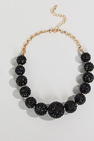 Ожерелье с блестящим шариком Coast - Черный Coast 106512 купить с доставкой