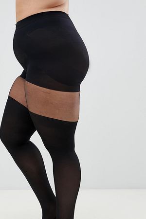 Колготки ASOS DESIGN Curve - Черный ASOS Curve 91623