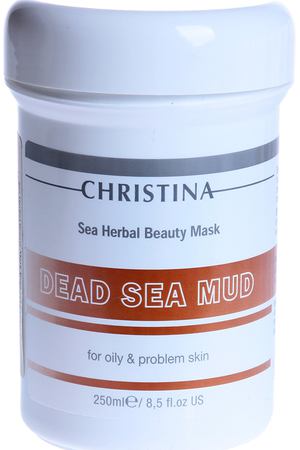 CHRISTINA Маска грязевая для жирной кожи / Sea Herbal Beauty Dead Sea Mud Mask 250 мл Christina CHR079 купить с доставкой