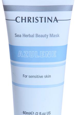CHRISTINA Маска красоты азуленовая для чувствительной кожи / Sea Herbal Beauty Mask Azulene 60 мл Christina CHR060 купить с доставкой