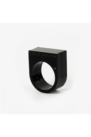 Кольцо Luch Design ring-mono-big вариант 4