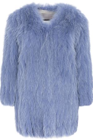 Короткая шуба из меха лисы Virtuale Fur Collection 242660