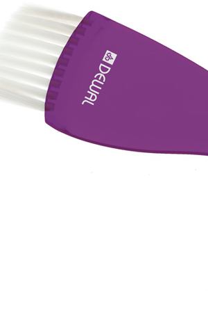 DEWAL PROFESSIONAL Кисть для окрашивания широкая прозрачная фиолетовая, с белой прямой щетиной 50 мм DEWAL T-13violet купить с доставкой